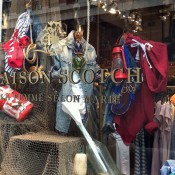 Window display at Scotch & Soda in New York. Photo by alphacityguides.