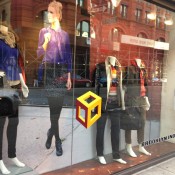 Window display at Brooklyn Industries in New York. Photo by alphacityguides.