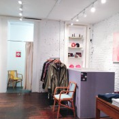 Fashion display inside Topman General Store in London. Photo by alphacityguides.