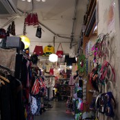Vintage fashion inside G2? in Tokyo. Photo by alphacityguides.