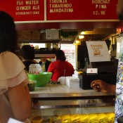 Kitchen at La Esquina Corner Deli in New York. Photo by alphacityguides.