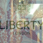Window at Liberty London. Photo by alphacityguides.