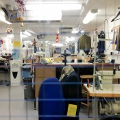 Tailor studio inside Gieves & Hawkes London. Photo by alphacityguides.