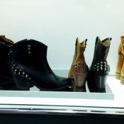 Shoe display inside Kurt Geiger in London. Photo by alphacityguides.