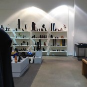Shoe display at Barneys CO-OP in New York. Photo by alphacityguides.