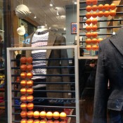 Window display at Jack Spade in London. Photo by alphacityguides.
