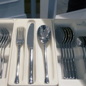 Cutlery at Villeroy & Boch in Paris. Photo by alphacityguides.