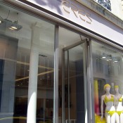 Store front at Eres in Paris. Photo by alphacityguides.