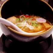 Keisuke Gaiden bowl on Tokyo Ramen Street at Tokyo Station. Photo by alphacityguides.