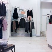 Fashion display at Twenty8Twelve in London. Photo by alphacityguides.