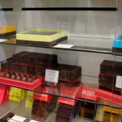 Pierre Hermé chocolate display in Paris. Photo by alphacityguides.