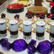 Pastry counter at Pierre Hermé in Paris. Photo by alphacityguides.