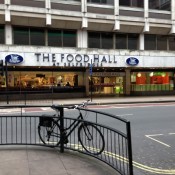 Selfridges food hall on Oxford Street in London. Photo by alphacityguides.