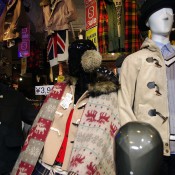 Coats at Spinns Harajuku in Tokyo. 