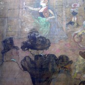 Toulouse-Lautrec painting at Musée d'Orsay. 