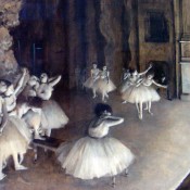 1874 Edgar Degas painting at Musée d'Orsay.