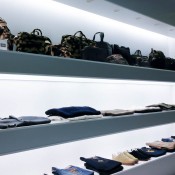 Fashion display inside A Bathing Ape in Tokyo. Photo by alphacityguides.