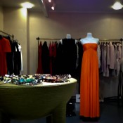 Womenswear display inside The Dover Street Market London. Photo by alphacityguides.