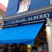 Store front at Chole Alberry in London. Photo by alphacityguides. 