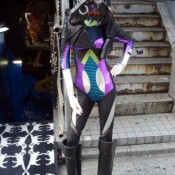 Store front fashion display at Dog in Tokyo.