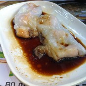 Dumpling in sauce at Tim Ho Wan in Hong Kong. Photo by alphacityguides.
