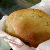 White chocolate chunk cookie at Ben's Cookies in London. Photo by alphacityguides.