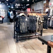Women's fashion at AllSaints in London. Photo by alphacityguides.