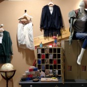 Fashion merchandising display at Opening Ceremony in Tokyo. Photo by alphacityguides.