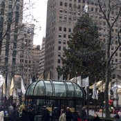 Rockefeller Center Christmas Tree  in New York. Photo by alphacityguides.