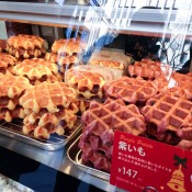 Waffles at Manneken in Tokyo. Photo by alphacityguides.
