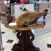 Food hall meat counter inside Selfridges & Co. in London. Photo by alphacityguides.
