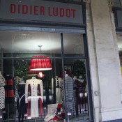 Store front at Didier Ludot in Paris. Photo by alphacityguides.
