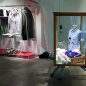 Fashion merchandising display at Opening Ceremony in Tokyo. Photo by alphacityguides.