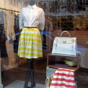 Window at Tara Jarmon in Paris. Photo by alphacityguides.