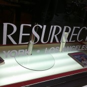 Window at Resurrection in New York. Photo by alphacityguides.