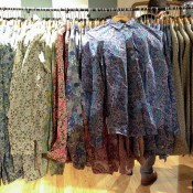 Liberty print dress shirts at Liberty London. Photo by alphacityguides.