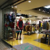 Store front at Aigle in Tokyo. Photo by alphacityguides.