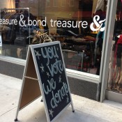 Store front at Treasure & Bond in New York. Photo by alphacityguides.