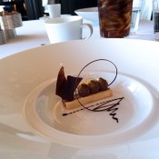 Chocolate dessert at Per Se in New York. Photo by alphacityguides.