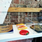 Books and accessories at American Two Shot in New York. Photo by alphacityguides.