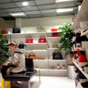 Accessory display inside The Dover Street Market London. Photo by alphacityguides.