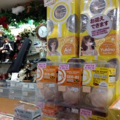 Dollfie Dream heads at Volks Dollfie Salon in Tokyo. Photo by alphacityguides.