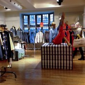 Fashion display at Liberty London. Photo by alphacityguides.