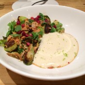 Brussle Sprout side dish at Momofuku Noodle Bar in New York. Photo by alphacityguides.