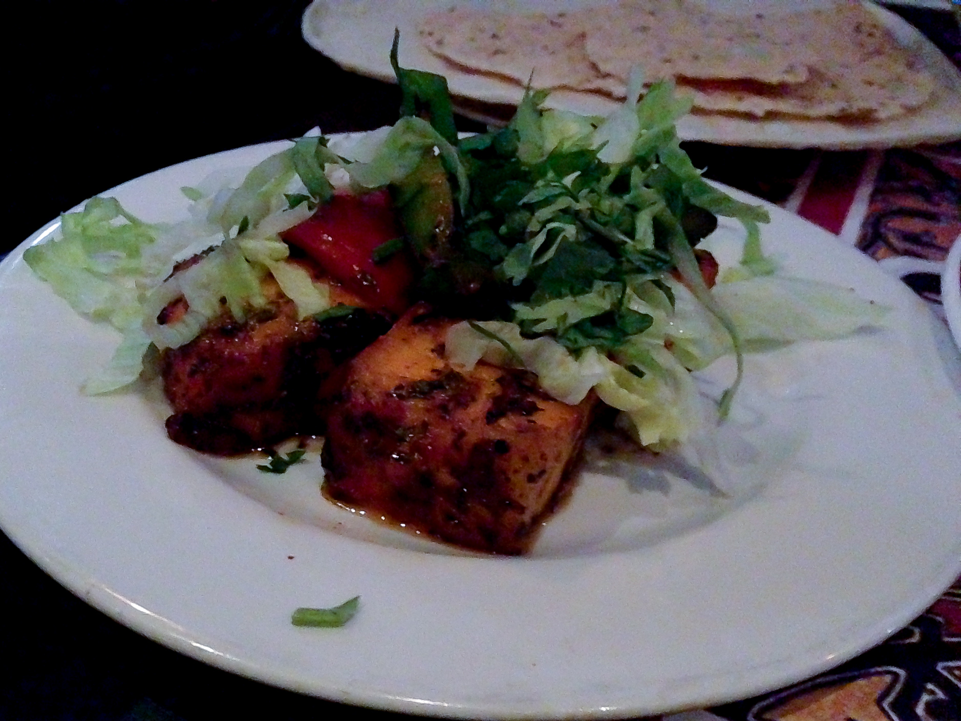 Paneer Tikka at Tayyabs in London. Photo by alphacityguides.